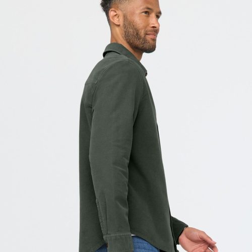 MCNR1031 No Sweat Moleskin Shirt Peat 0931 ECOM 357908