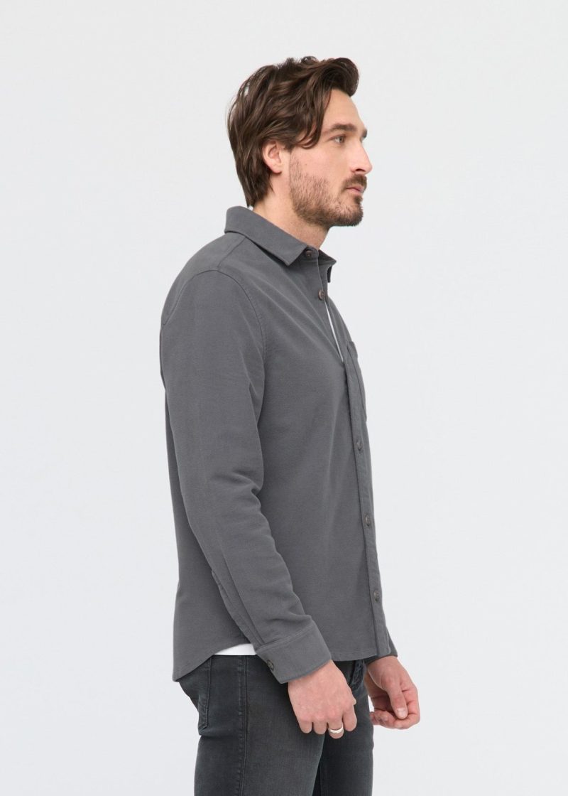 MCNR1031 No Sweat Moleskin Shirt Storm 0507 ECOM 335789