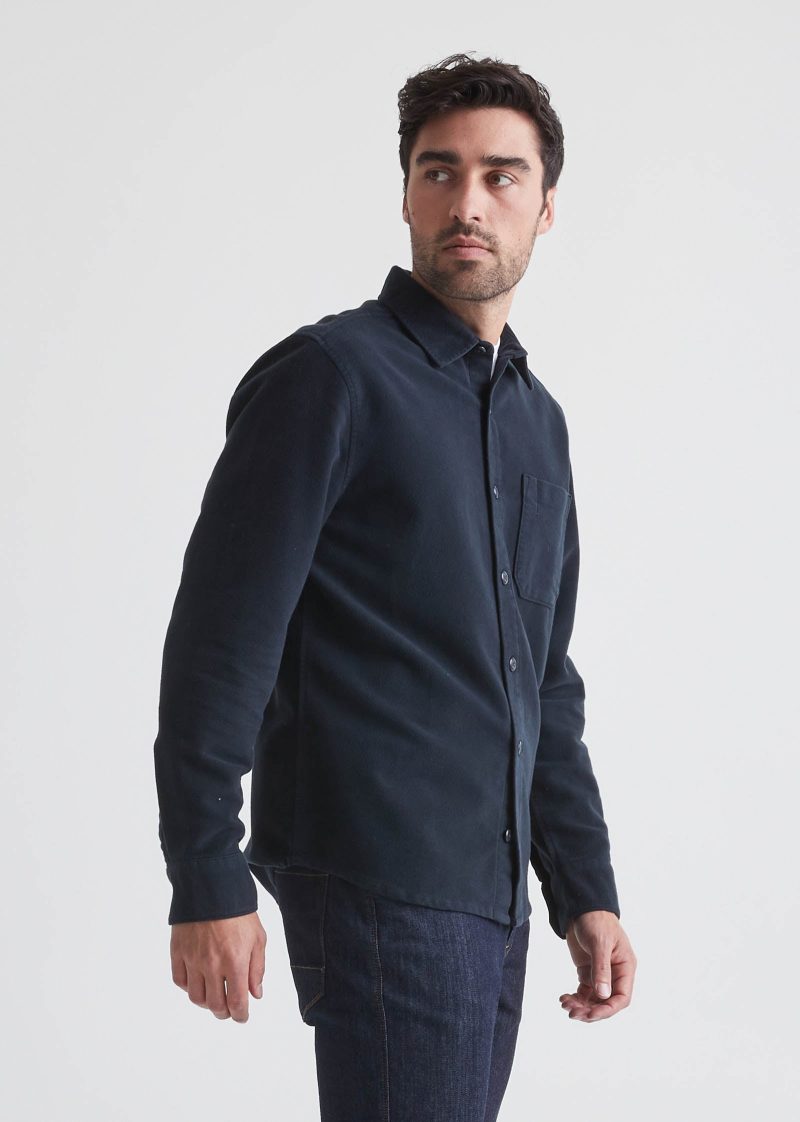 MCNS1025 NO SWEAT MOLESKIN NAVY 3603 2