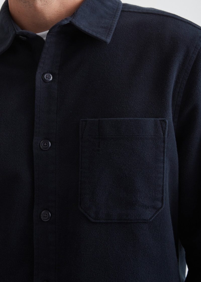 MCNS1025 NO SWEAT MOLESKIN NAVY Detail