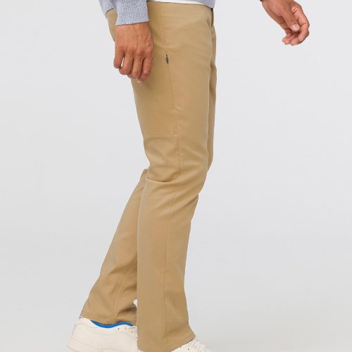 MFHR1002 NuStretch Relaxed 5 Pocket Khaki 3640 Side