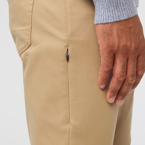 MFHR1002 NuStretch Relaxed 5 Pocket Khaki 3666 Detail