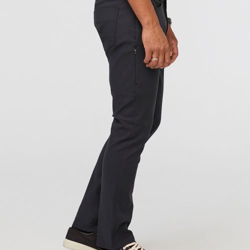 MFHR1002 NuStretch Relaxed 5 pocket Black 4247 Side