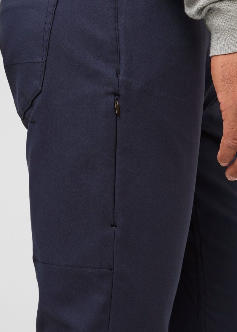 MFHR1002 NuStretch Relaxed 5 pocket Navy 2360 Detail 310817