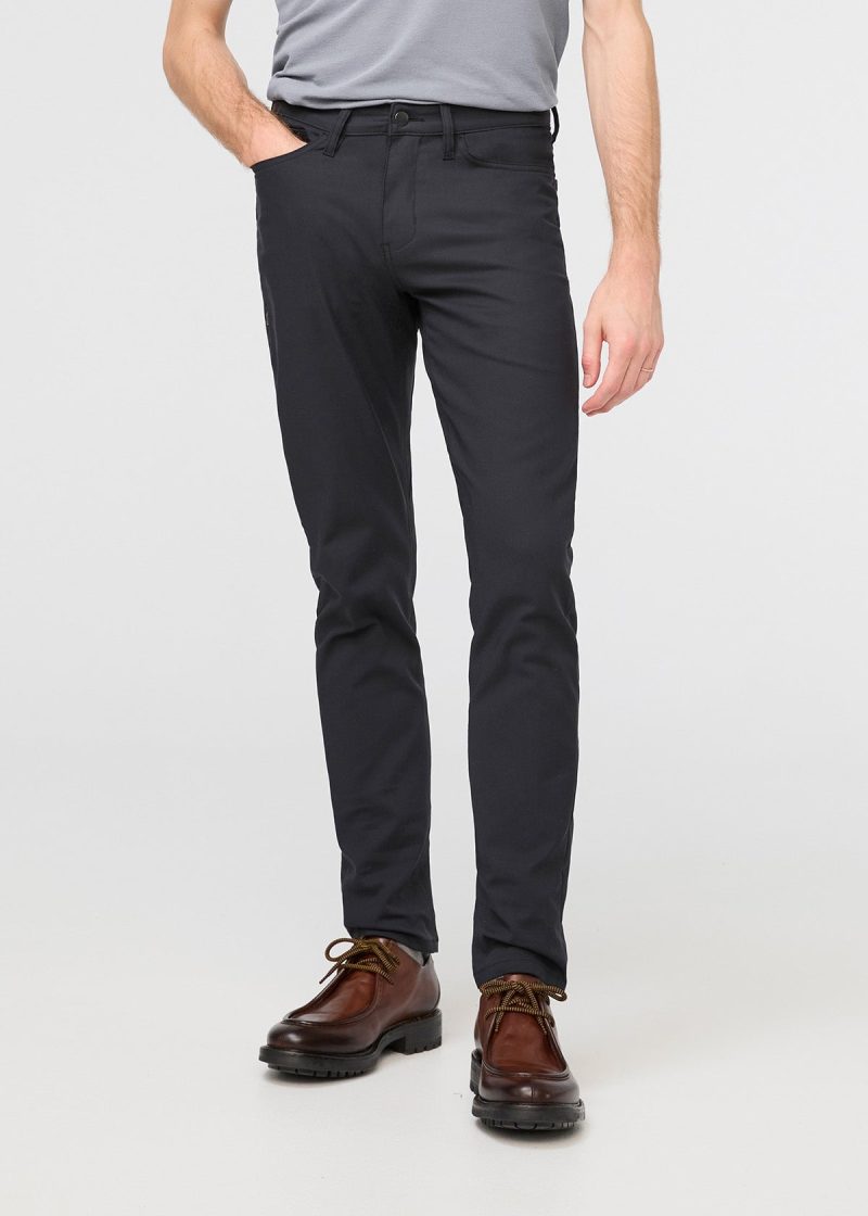 MFHS1001 NuStretch Slim 5 pocket Black 1848 Front