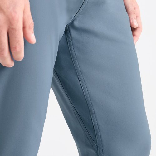 MFHS1001 STB NuStretch Slim 5 pocket Steel Blue 0980 Detail