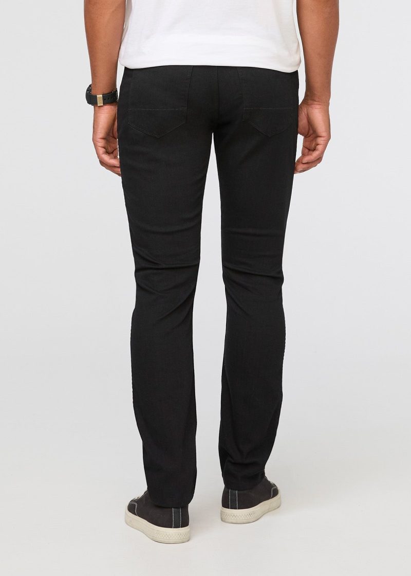 MFLR2001 Performance Denim Relaxed Taper Black 3514 Back