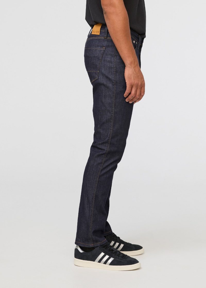 MFLR3002 Performance Denim Relaxed Taper Heritage Rinse 3909 Side