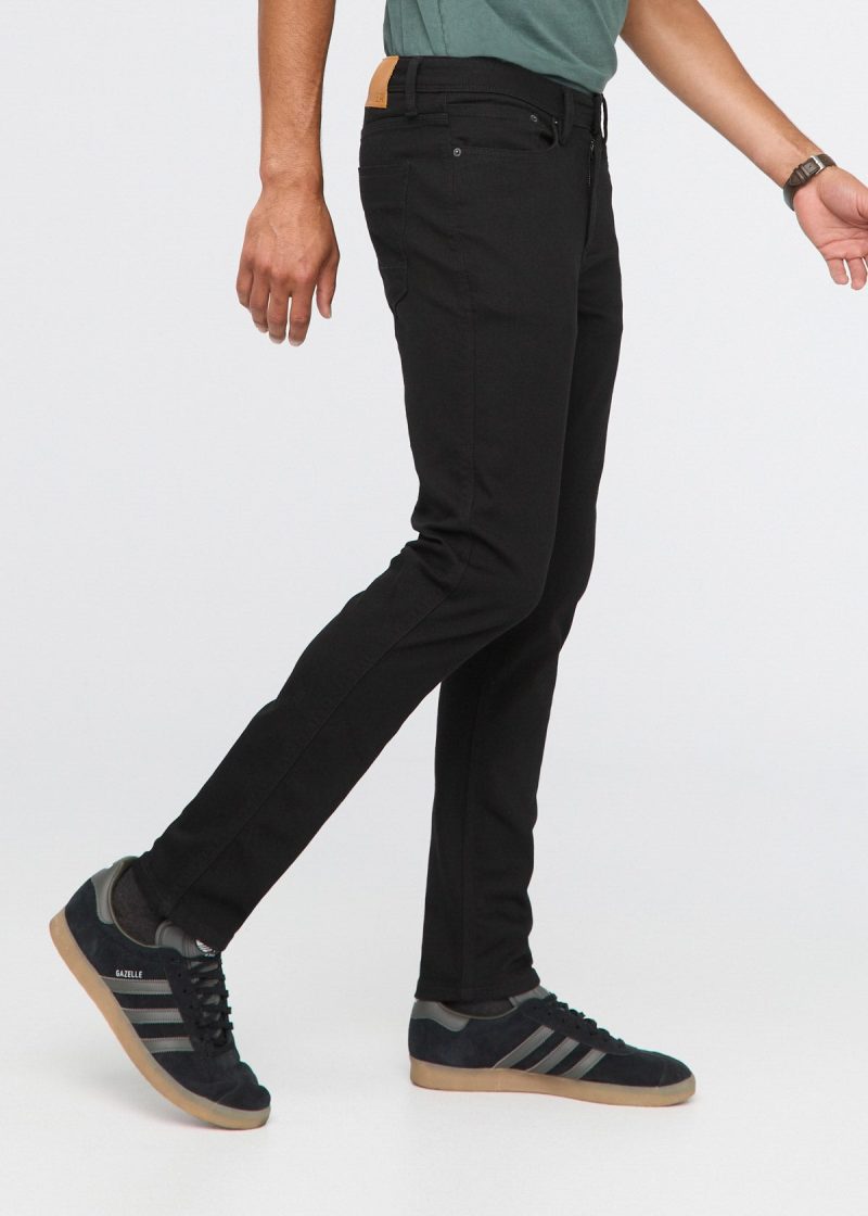 MFLS2001 Performance Denim Slim Black 0456