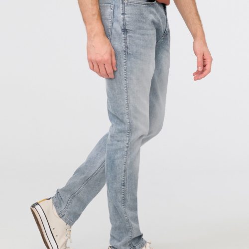 MFLS5400 Performance Denim Slim Ocean 3272 Side