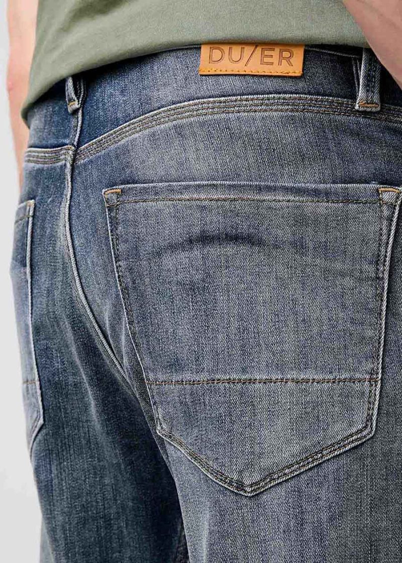 MFLT5021 Performance Denim Athletic Straight Tidal 3162 Detail