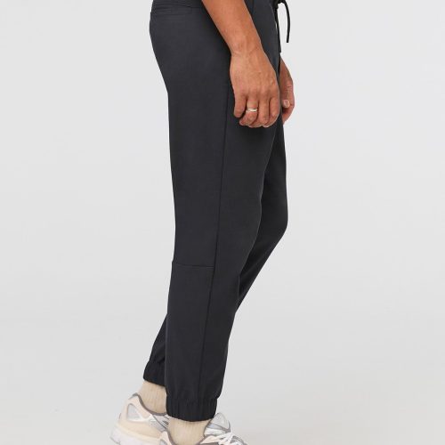 MJHS1600 NuStretch Jogger Black 4400 Side