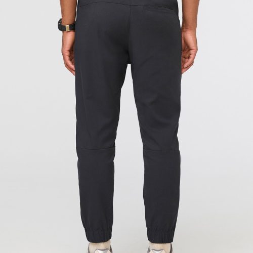 MJHS1600 NuStretch Jogger Black 4402 Back