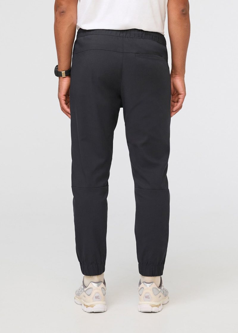 MJHS1600 NuStretch Jogger Black 4402 Back