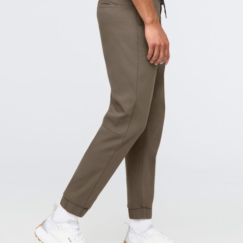 MJHS1600 NuStretch Performance Jogger Thyme 3715 SD ECOM