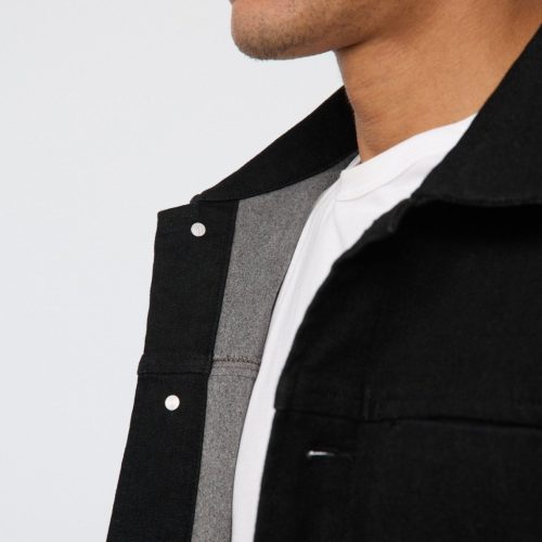 MOFR2105 Tech Fleece Denim Jacket Black 2960 420252