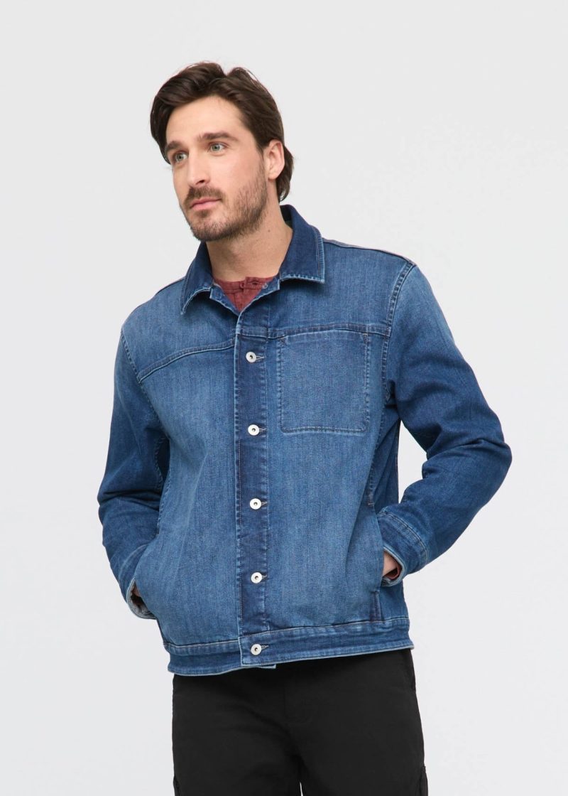 MOFR4505 Tech Fleece Denim Jacket Classic Indigo 0858 R 894375