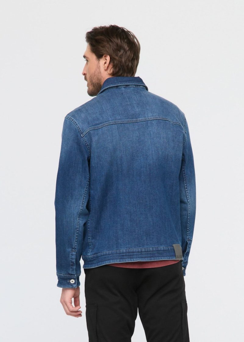 MOFR4505 Tech Fleece Denim Jacket Classic Indigo 0882 R 693796