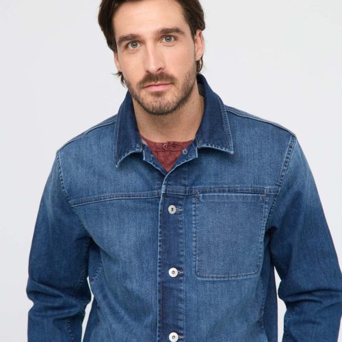 MOFR4505 Tech Fleece Denim Jacket Classic Indigo 0891 R