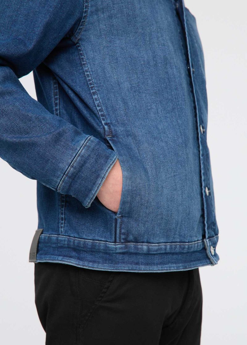 MOFR4505 Tech Fleece Denim Jacket Classic Indigo 0899 R