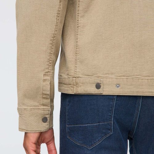 MOMR1027 Stretch Canvas Utility Jacket Tan 1492 ECOM 1