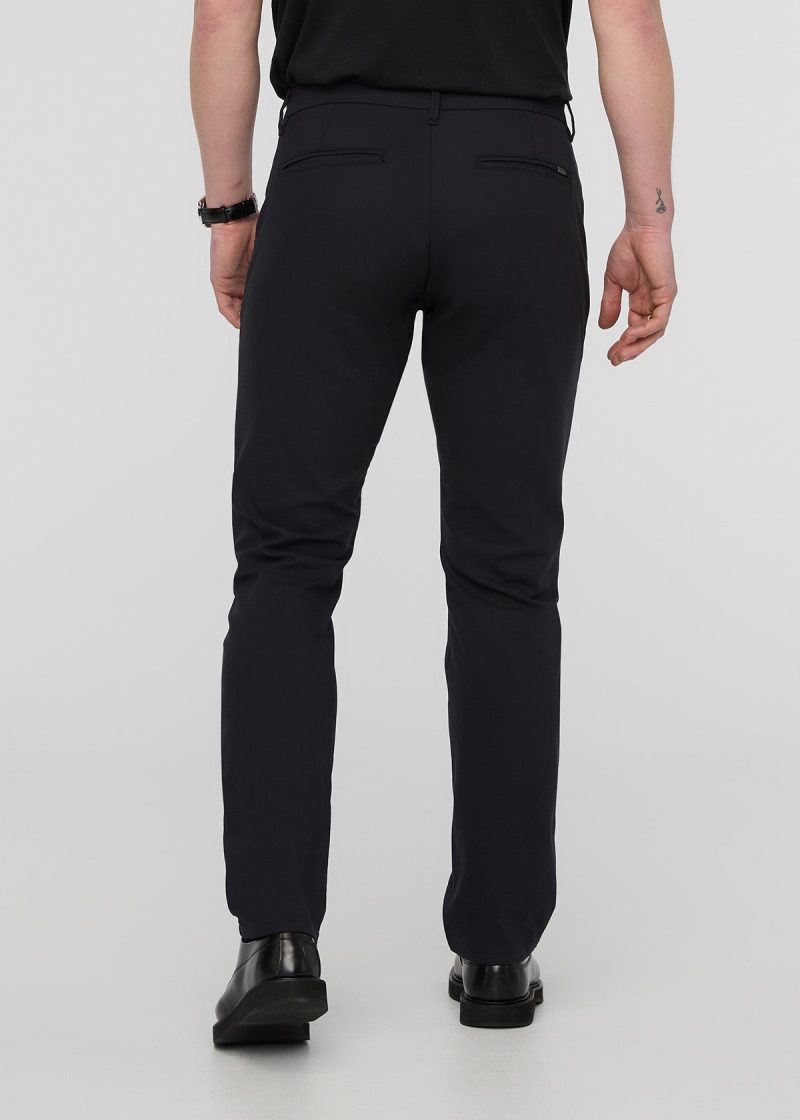 MPHR1923 NuStretch Performance Trouser Relaxed Black 2189 Back