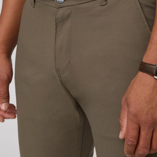 MPHR1923 NuStretch Relaxed Taper Trouser Thyme 11787