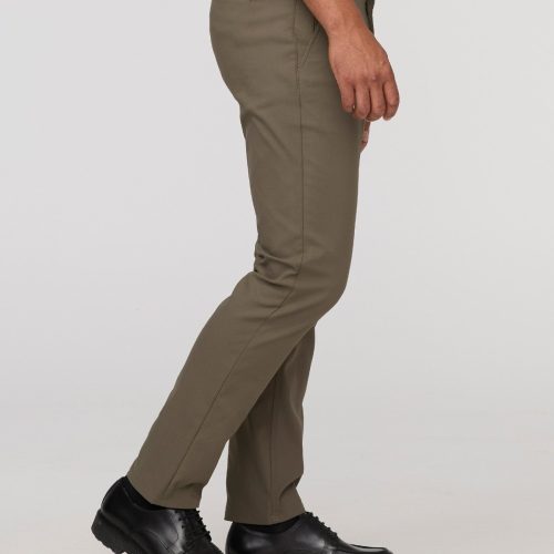 MPHR1923 NuStretch Relaxed Taper Trouser Thyme 11798