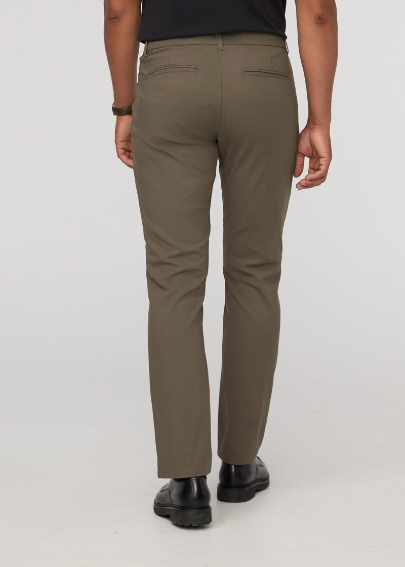 MPHR1923 NuStretch Relaxed Taper Trouser Thyme 11808