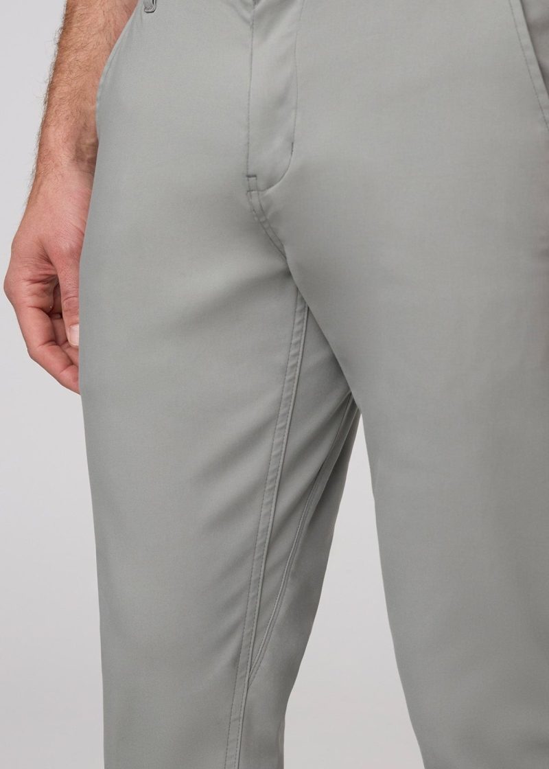 MPHS1923 NuStretch Slim Straight Trouser Clean Grey 7437