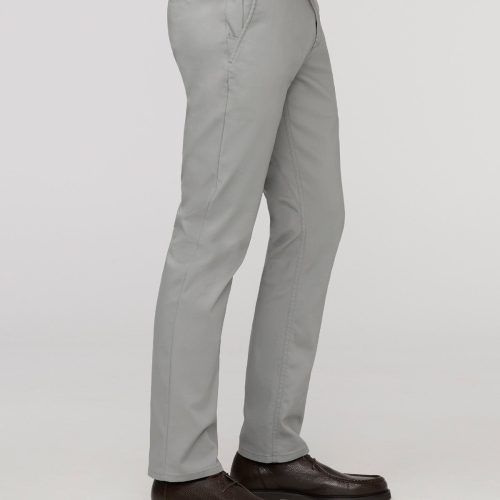 MPHS1923 NuStretch Slim Straight Trouser Clean Grey 7444