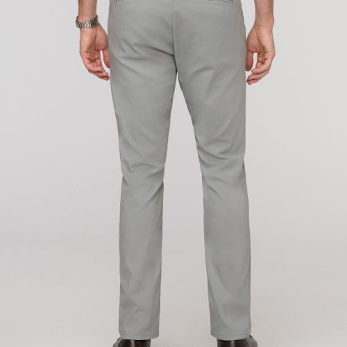 MPHS1923 NuStretch Slim Straight Trouser Clean Grey 7453