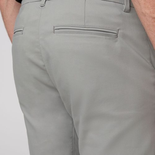 MPHS1923 NuStretch Slim Straight Trouser Clean Grey 7466