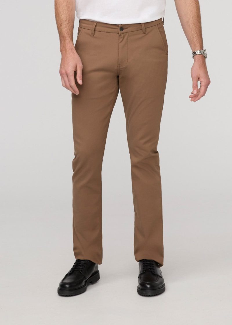 MPHS1923 NuStretch Slim Straight Trouser Warm Sand 7236