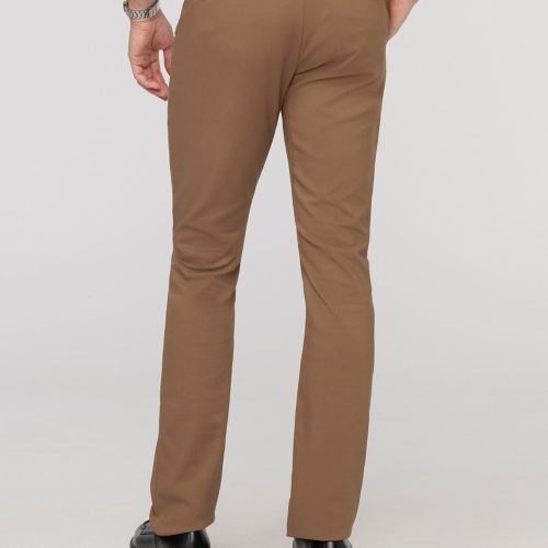 MPHS1923 NuStretch Slim Straight Trouser Warm Sand 7285