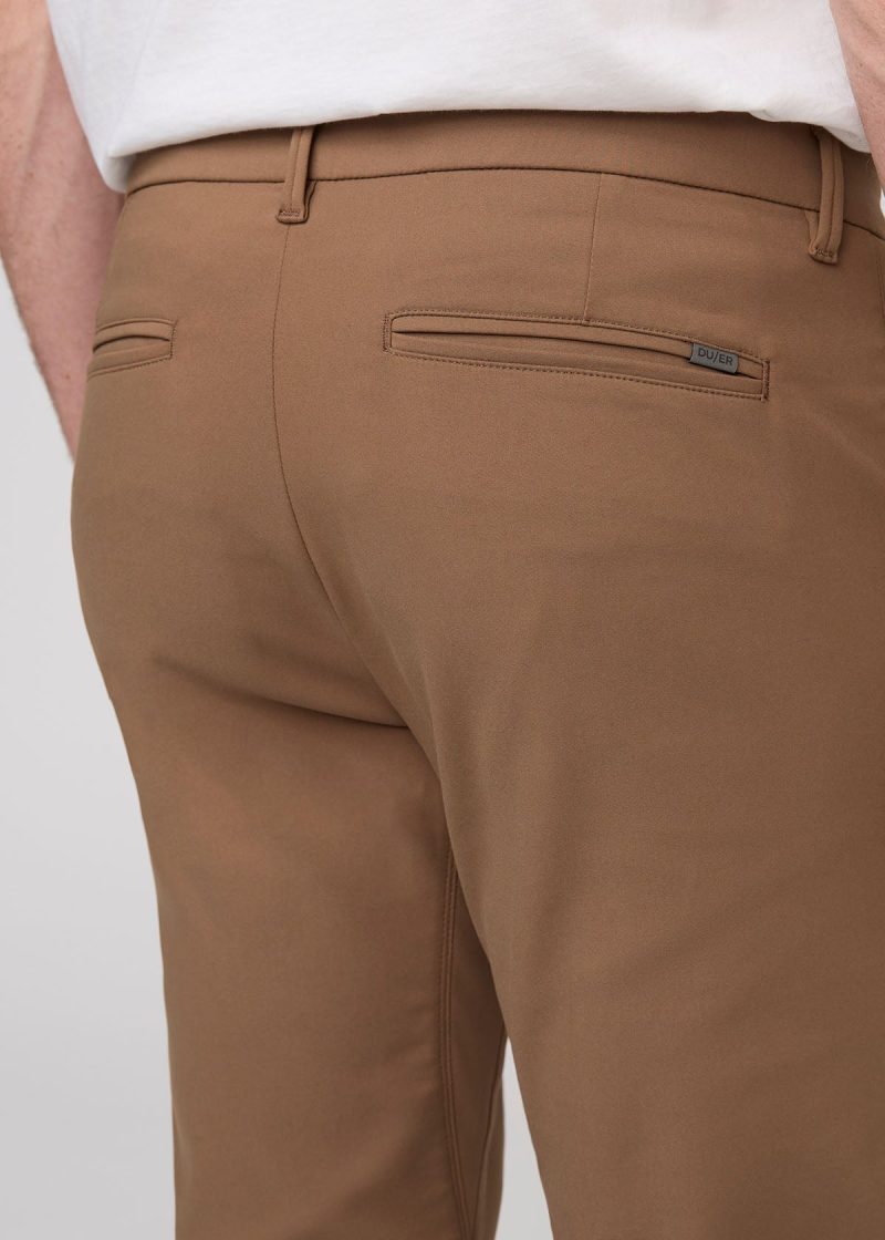 MPHS1923 NuStretch Slim Straight Trouser Warm Sand 7299