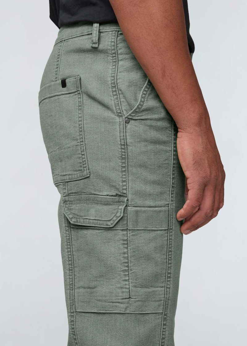 MPMR1027 Stretch Canvas 7 Pocket Pant Pine 0946 ECOM