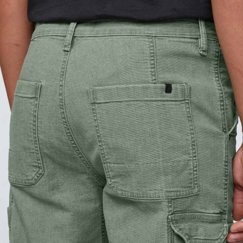 MPMR1027 Stretch Canvas 7 Pocket Pant Pine 0970 ECOM