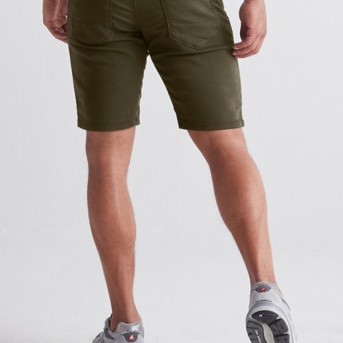 MSNR1012 No Sweat Short Relaxed Army Green BK ECOM