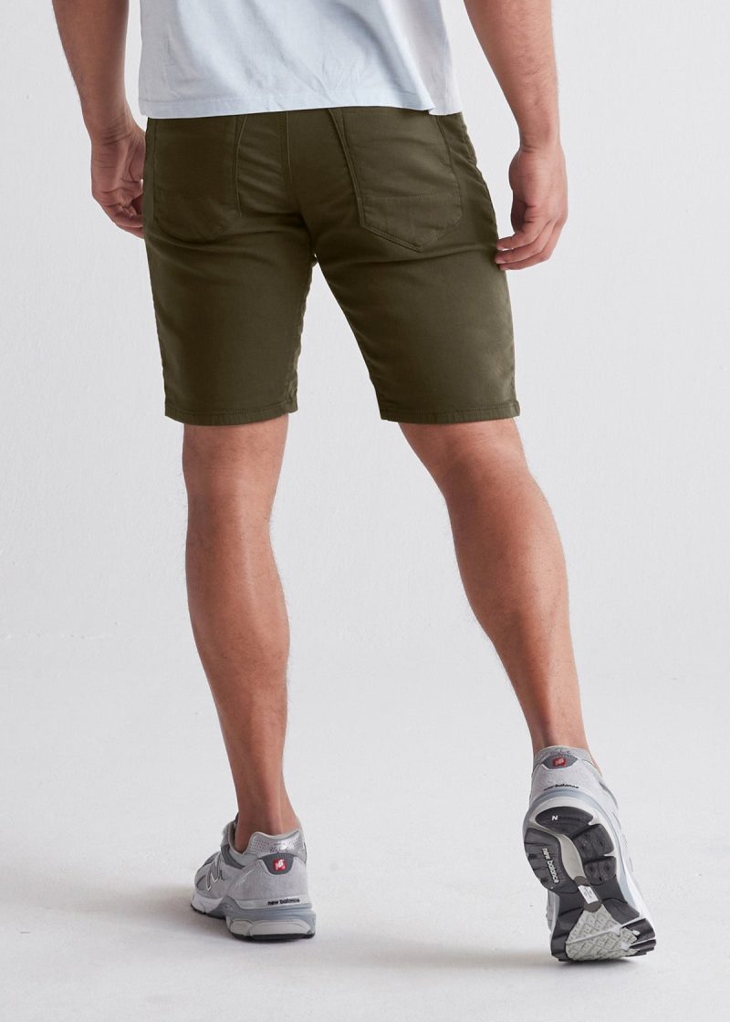 MSNR1012 No Sweat Short Relaxed Army Green BK ECOM