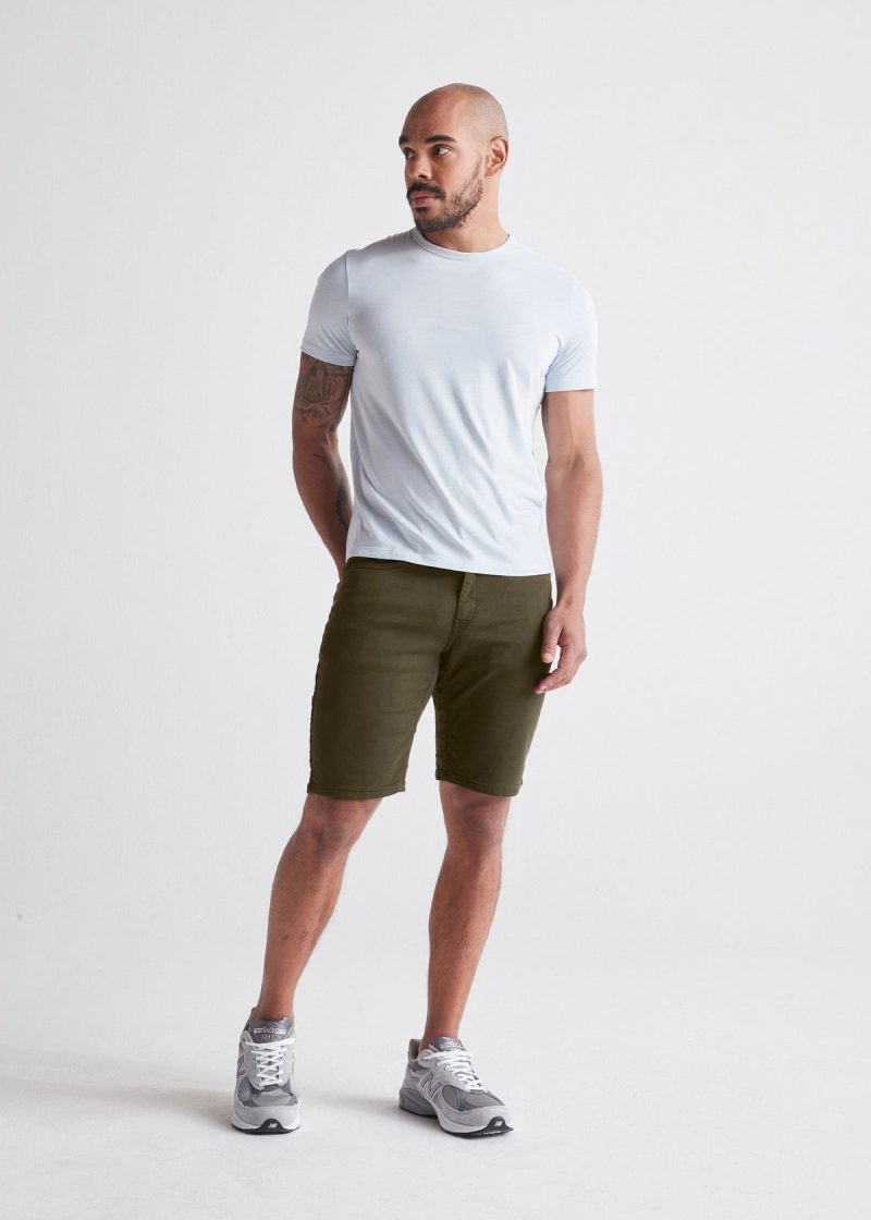 MSNR1012 No Sweat Short Relaxed Army Green FB ECOM