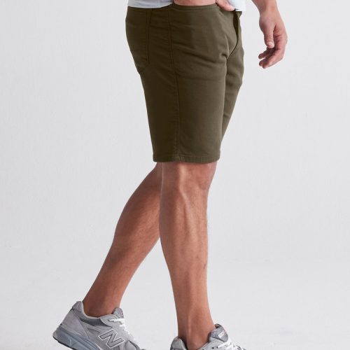 MSNR1012 No Sweat Short Relaxed Army Green SD ECOM