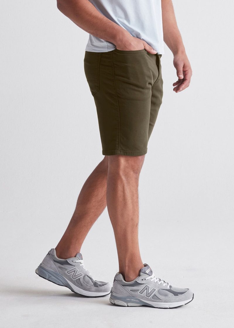 MSNR1012 No Sweat Short Relaxed Army Green SD ECOM