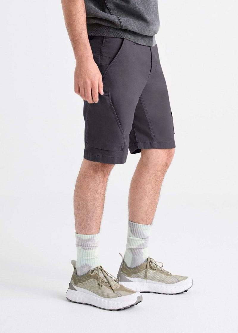 MSTR1014 Live Free Adventure Short Charcoal 3560 Side 384341