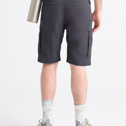 MSTR1014 Live Free Adventure Short Charcoal 3571 Back 669424