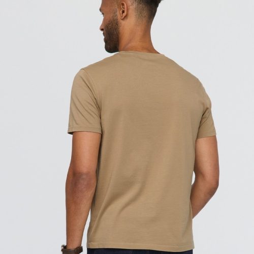 MTJS1632 PurePima Tee Desert Khaki 1037