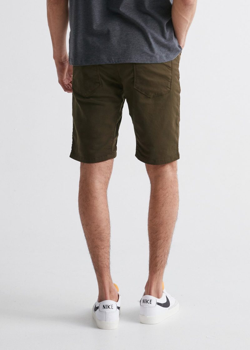 NO SWEAT SHORT ARMY GREEN 6545 BK