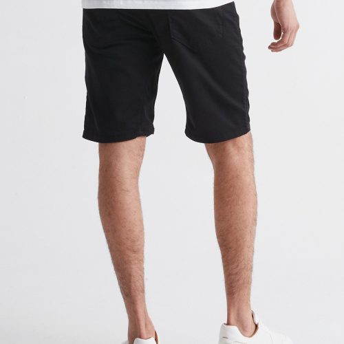 NO SWEAT SHORT BLACK 6418 BK