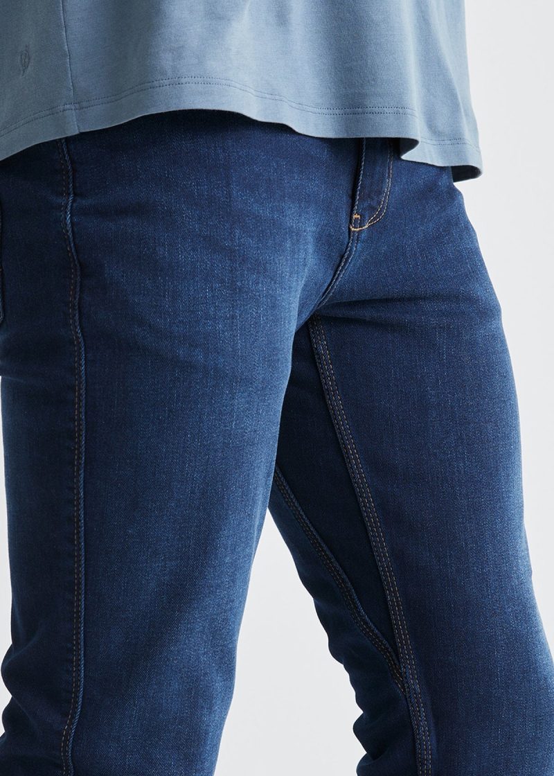 Performance Denim Slim Dark Stone 008 Detail