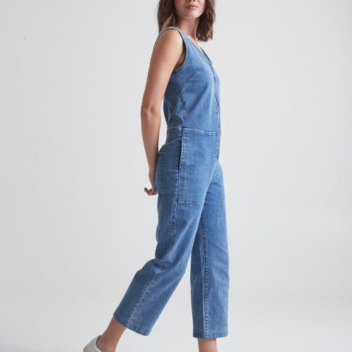 WBLR5025 PERFORMANCE DENIM JUMPSUIT LIGHT STONE SD 8e508db1 8510 4c16 8c49 fe549842cf05